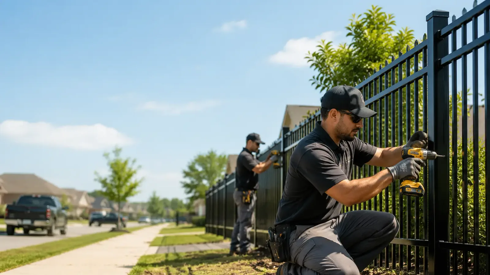 Metal Fence Installation in Vernon, AL
